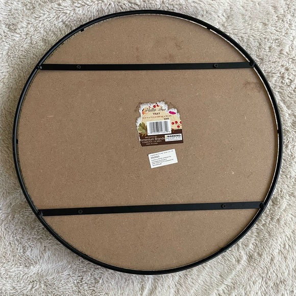 🔥2 for $10🔥 Wooden and metal tray - Picture 4 of 4